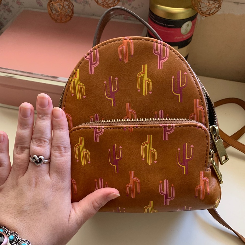 Fossil Cactus MINI Backpack!